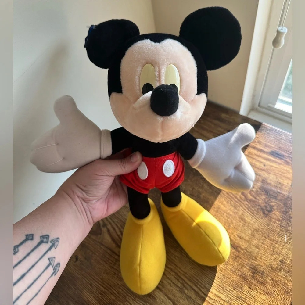 Disney Mickey Mouse Plush - Vintage Applause Stuffed Toy - Picture 6 of 17